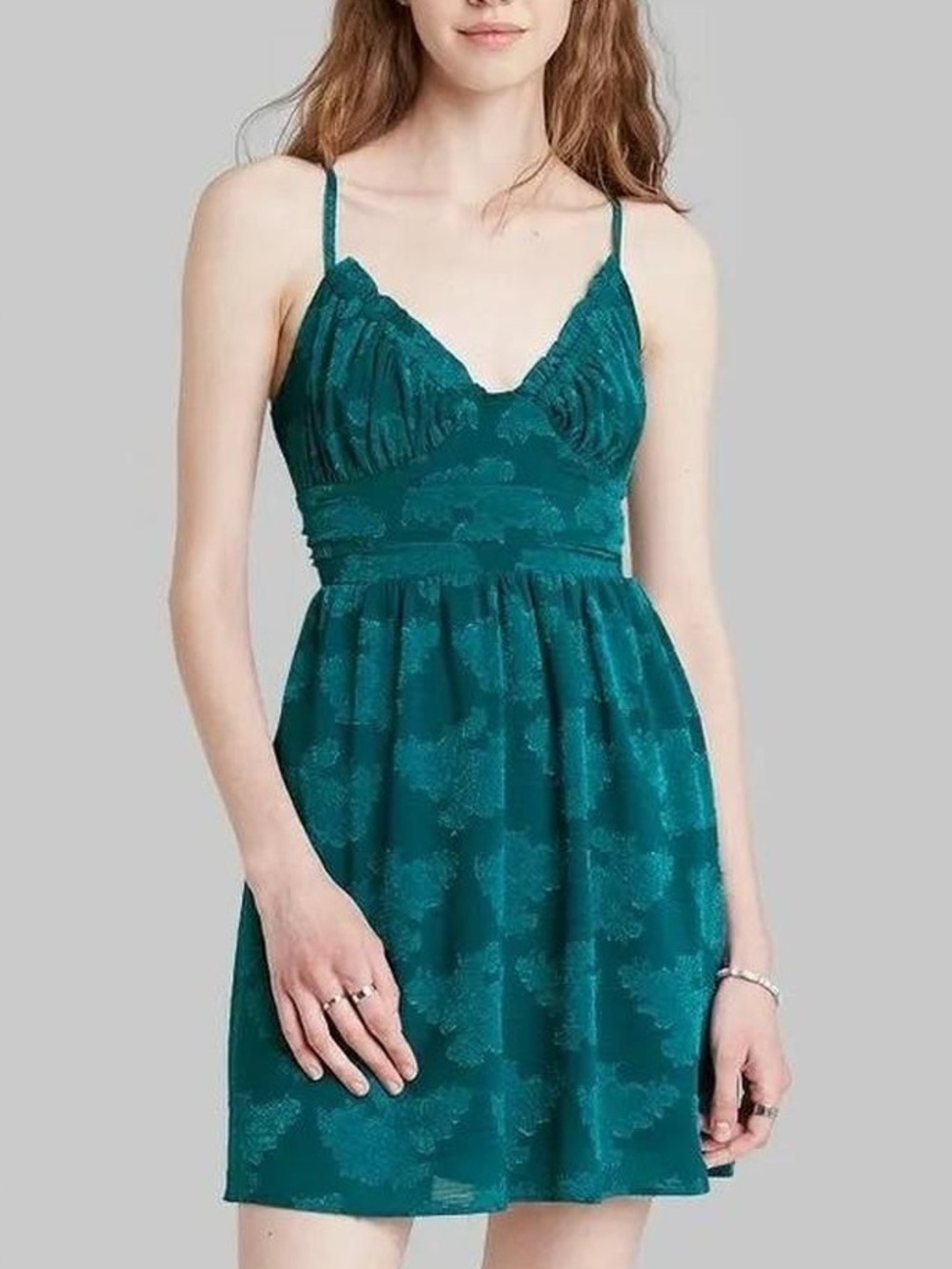 Target Wild Fable Green Mini Dress